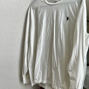 Polo by Ralph Lauren Classic White Long Sleeve Tee